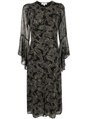 Michael Michael Kors robe mi-longue à motif cachemire - Vert