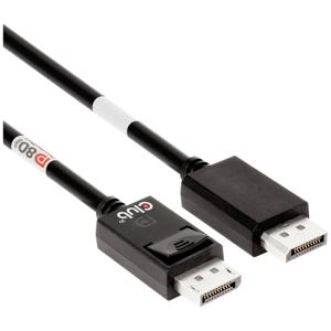 CLUB3D DisplayPort 2.1 Bi-Directional VESA DP80 Gecertificeerde kabel 4K240Hz, 8K60Hz or 10K30Hz M/M 1.2m/3.94ft