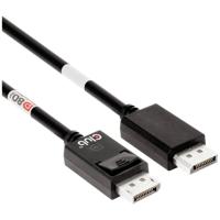 club3D CAC-1091 DisplayPort-kabel DisplayPort Aansluitkabel DisplayPort-stekker 1.20 m Zwart