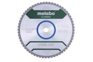 Metabo STEEL CUT CLASSIC 628668000 Cirkelzaagblad 305 x 25.4 x 2.2 mm Aantal tanden: 60 1 stuk(s)