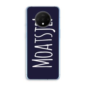Moatsje!: OnePlus 7T Transparant Hoesje