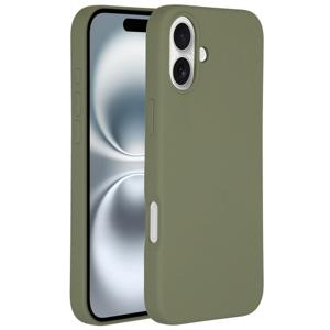 AccezzLiquid Silicone Backcover met MagSafe iPhone 16 Plus Telefoonhoesje
