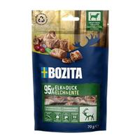BOZITA Meaty bites Elk and duck - traktatie voor hond - 70g