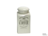 Koffiebewaarpot aardewerk 10x10x20 cm Koffiebewaarpot aardewerk 10x10x20 cm