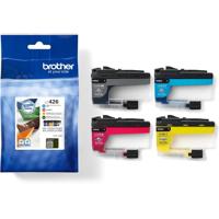 Brother inktcartridge, 1.500 - 3.000 pagina&apos;s, OEM LC-426VAL, 4 kleuren