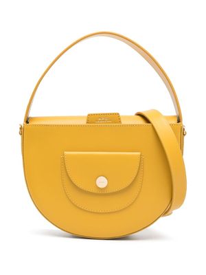 A.P.C. petit sac à main Le Pocket en cuir à poche - Jaune