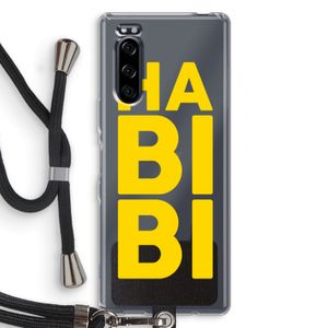 Habibi Majorelle : Sony Xperia 5 Transparant Hoesje met koord