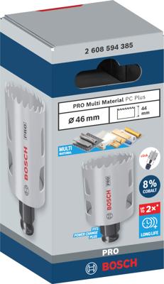 Bosch Accessoires PRO Multi Material PC Plus gatzaag | 46 mm - 2608594385