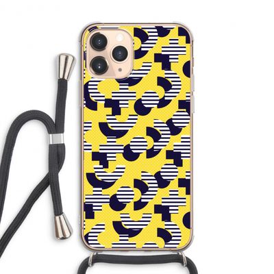 8-bit N°3: iPhone 11 Pro Max Transparant Hoesje met koord