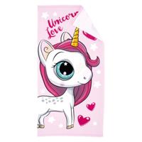 Badhanddoek Unicorn Love, 70x140