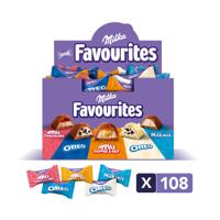 Milka Favourites - 108 stuks - 1000g