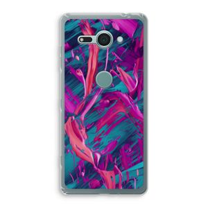 Pink Clouds: Sony Xperia XZ2 Compact Transparant Hoesje