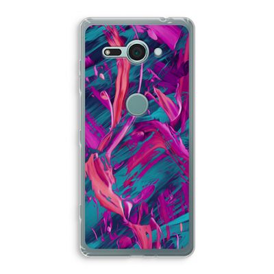 Pink Clouds: Sony Xperia XZ2 Compact Transparant Hoesje