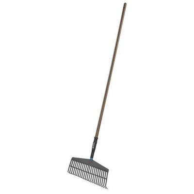 Gardena NatureLine Grashark - Duurzaam FSC Beukenhout & Kunststof, 10jr Garantie
