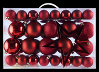 LIVARNO home Kerstboomversiering (Rood)