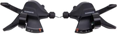 SHIMANO duimversteller "altus sl-m315" shim.shifter altus slm315 3/8sp pair bl.