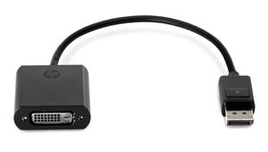 HP FH973AA DisplayPort Adapter [1x DVI-D-koppeling - 1x DisplayPort stekker] 19.00 cm