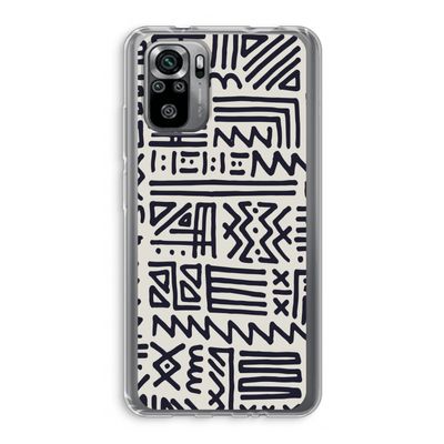 Marrakech print: Xiaomi Redmi Note 10S Transparant Hoesje