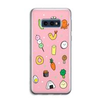 Happy bento friends: Samsung Galaxy S10e Transparant Hoesje