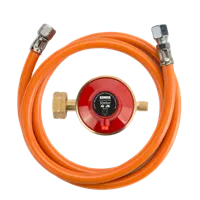 Gimeg Gasdrukregelaarset Afblaas 1/4 Inch Links 30Mbar 60 cm