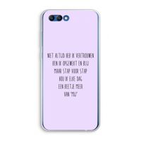 Zelfvertrouwen: Honor 10 Transparant Hoesje
