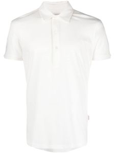 Orlebar Brown Sebastian cotton-silk polo shirt - Blanc