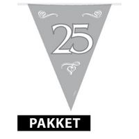 25 jaar getrouwd versiering pakket - thumbnail