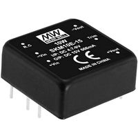 MEAN WELL SKM10A-15 DC/DC-convertermodule 666 mA 10 W Aantal uitgangen: 1 x Inhoud 1 stuk(s) - thumbnail
