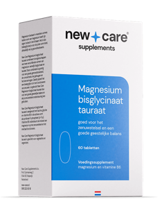 New Care Magnesium Bisglycinaat Tauraat Tabletten