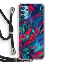 Pilgrims Of The Sea: Samsung Galaxy A32 4G Transparant Hoesje met koord