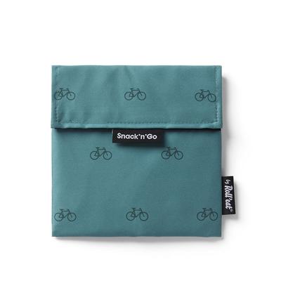 Roll'eat Snack'n'Go Herbruikbare Lunch Snackzakje Groen Fietsprint