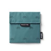 Roll'eat Snack'n'Go Herbruikbare Lunch Snackzakje Groen Fietsprint