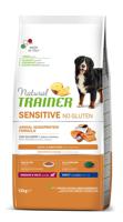 Natural trainer Dog adult medium / maxi sensitive salmon glutenvrij - thumbnail