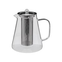 Secret de Gourmet - Theepot - glas/rvs - met filter - 1300 ml - thumbnail