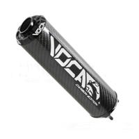 Einddemper Voca Bestia CNC carbon zwart