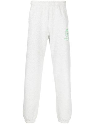 Sporty & Rich pantalon de jogging à coupe fuselée - Gris
