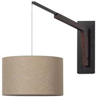 BePureHome Brim Wandlamp Met Kap - Hout - Naturel - 47x88x38 - thumbnail