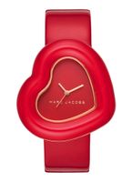 Horlogeband Marc by Marc Jacobs MJ1614 Leder Rood 18mm