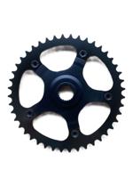 Eovolt crankstel plaat 44t 24 inch zwart
