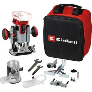 Einhell Accu boven-/kantenfreesTP-RO 18 Set Li BL bovenfrees Incl. Accessoire set, Accu en oplader niet inbegrepen