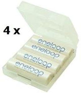16 x AA Panasonic Eneloop batterijen - 1900mAh