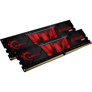 G.Skill 16 GB DDR4-2666 Kit werkgeheugen F4-2666C19D-16GIS, Aegis