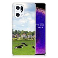 OPPO Find X5 Pro TPU Hoesje Koeien