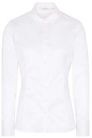 ETERNA Cover Shirt Slim Fit Dames Overhemd wit, Effen - thumbnail