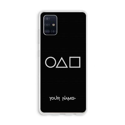 Squid Game: Galaxy A51 4G Transparant Hoesje