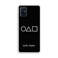 Squid Game: Galaxy A51 4G Transparant Hoesje
