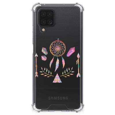 Samsung Galaxy A12 Stevig Bumper Hoesje Boho Dreamcatcher Samsung Galaxy A12 Stevig Bumper Hoesje Boho Dreamcatcher