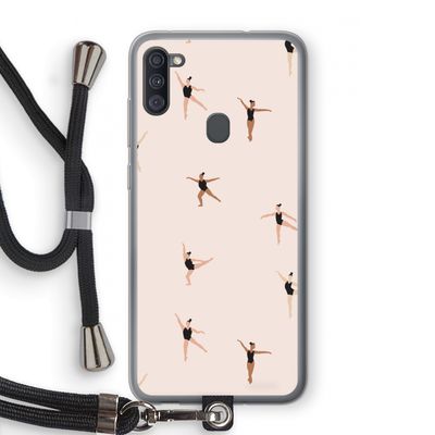 Dancing #1: Samsung Galaxy A11 Transparant Hoesje met koord