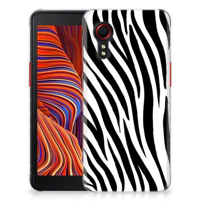 Samsung Galaxy Xcover 5 | TPU Hoesje | Zebra