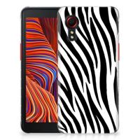 Samsung Galaxy Xcover 5 | TPU Hoesje | Zebra Samsung Galaxy Xcover 5 | TPU Hoesje | Zebra